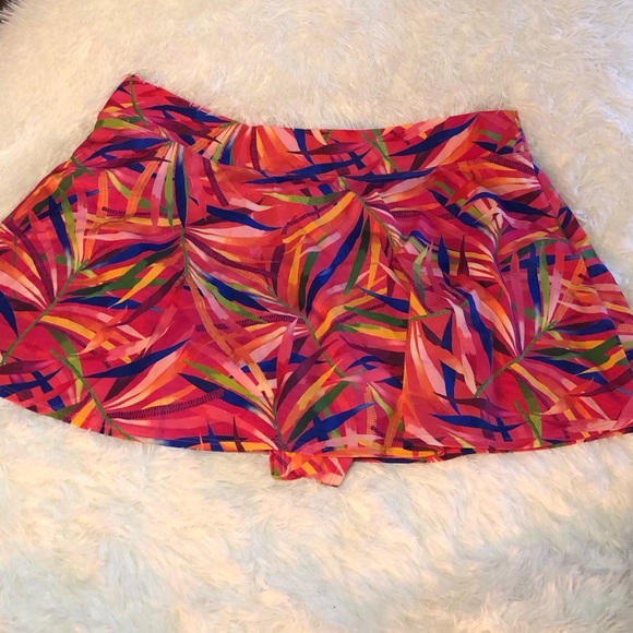 VENUS Lascana Tropical Print swim shorts with skirt size 20 - Picture 15 of 16